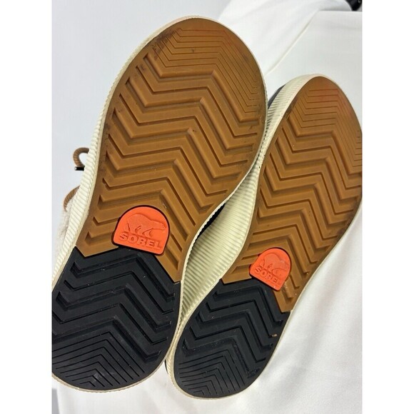 Sorel Out N About III Classic Winter Duck Boots Tan Suede Black Rubber 6.5 - Picture 4 of 9